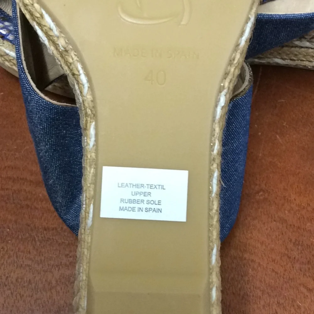 kanna espadrilles blue